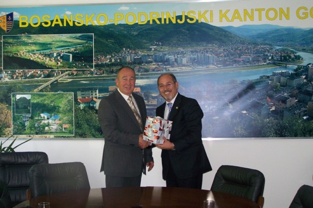 Posjeta vijećnika turske općine Gaziemir Bosansko-podrinjskog kantonu Goražde