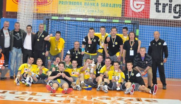 Istorijski uspjeh MRK Gorazde - pobjednici kupa BiH