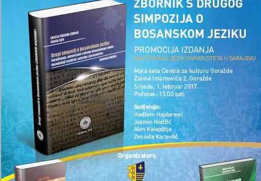 Promocija Zbornika s drugog simpozija o bosanskom jeziku